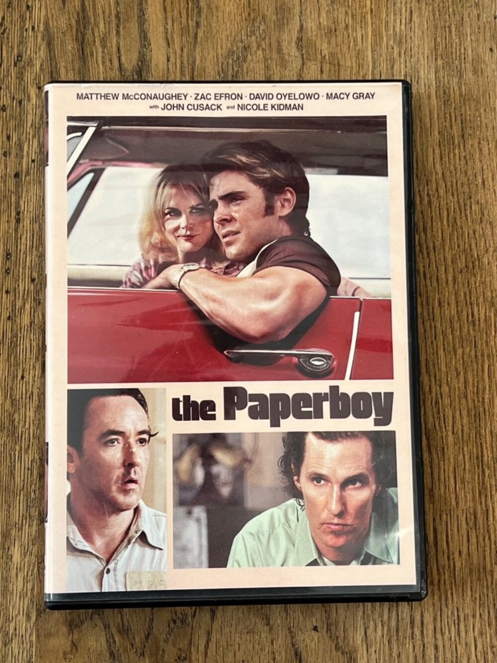 The Paperboy 2012 Movie DVD Drama Matthew McConaughey Zac Efron Pre-Owned